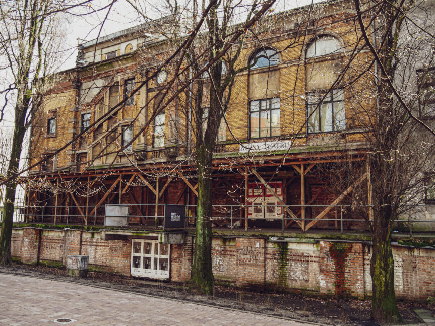 Ruiny Teatru Victoria w Gliwicach